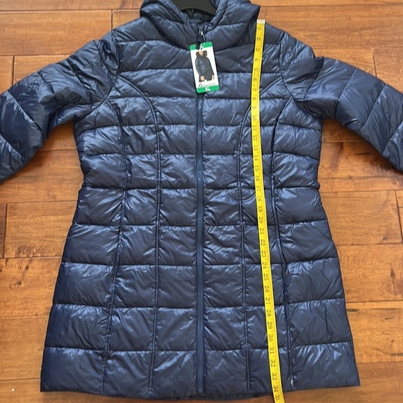 Aventure Ladies' Size XL 3/4 Length Puffer Jacket  Navy Night NWT - Picture 8 of 14